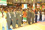 Une vue de la délégation ivoirienne