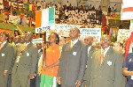 la délégation ivoirienne
