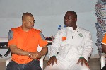 Visite surprise du Président de la FITKD Me Bamba Cheick lors de la séance de démonstration