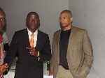 Me Chérif Adama entraineur national et Remarck Patrice Conseiller spécial du Président de la FITKD