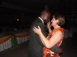 Mme et M. Bamba Cheick Daniel pour l'ouverture du bal
