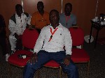 Au premier plan N'guessan Basile arbitre international ivoirien
