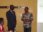 Le Président de la FITKD et Denis Odjo Arbitre Internationale